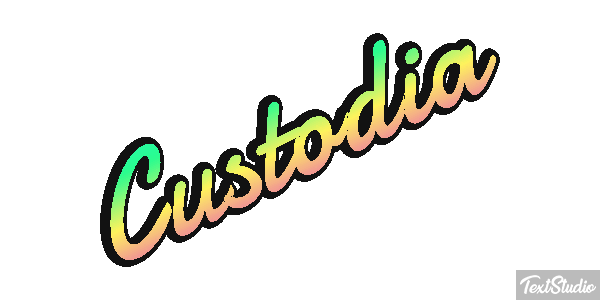Custódia Tekst effect