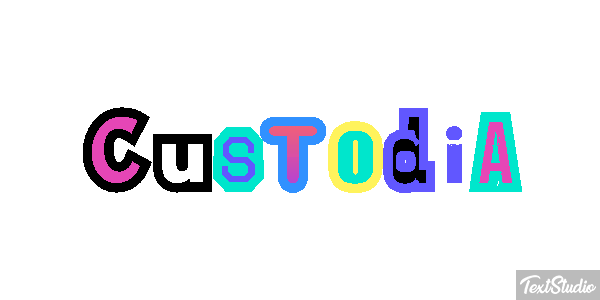Custódia Tekst effect