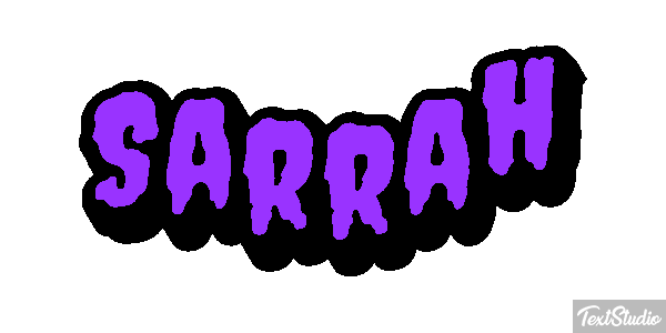 Sarrah Tekst effect