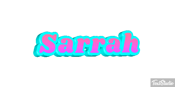 Sarrah Tekst effect
