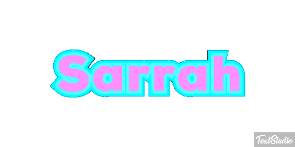 Sarrah Tekst effect