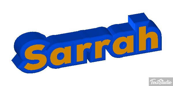 Sarrah Tekst effect