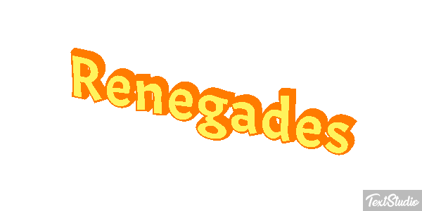 Renegades Efekt tekstowy