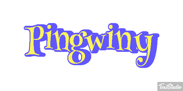 Pingwiny Efekt tekstowy