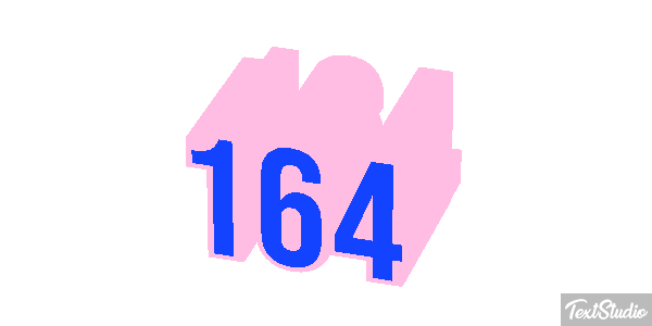 164 Metin efekti