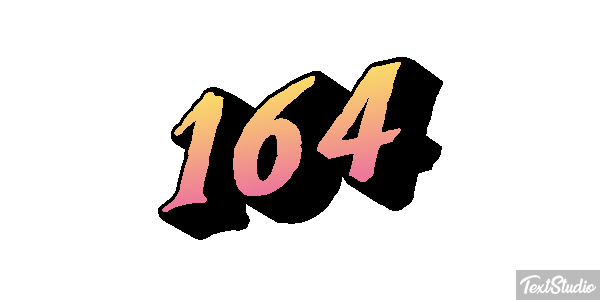 164 Metin efekti