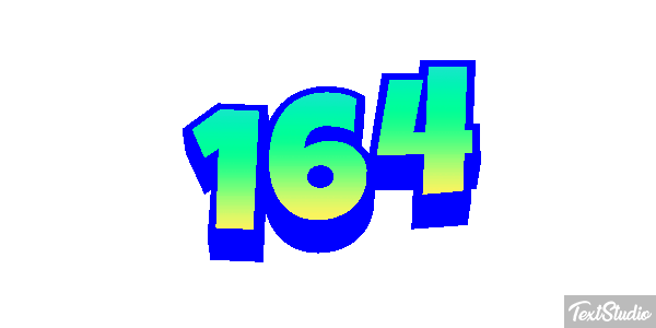164 Metin efekti