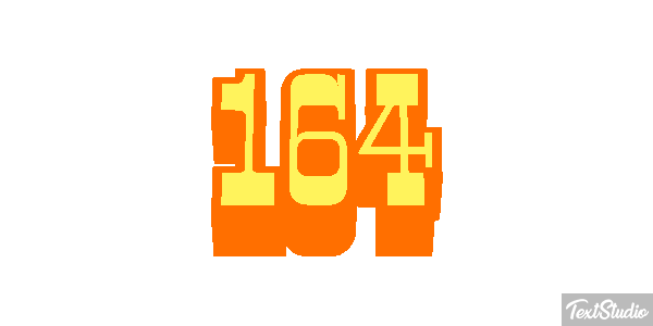 164 Metin efekti