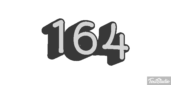 164 Metin efekti