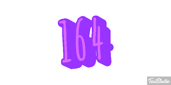 164 Metin efekti