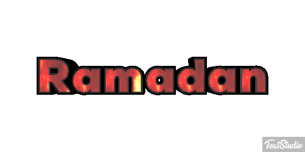 Ramadan Texteffekt