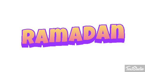 Ramadan Texteffekt