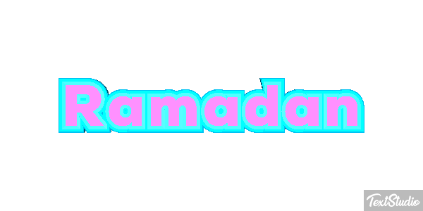 Ramadan Texteffekt