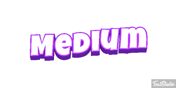 Medium Efecto de texto