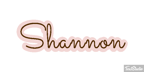 Shannon Text effect