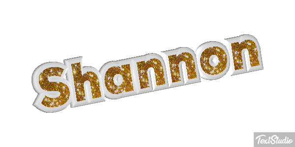 Shannon Text effect