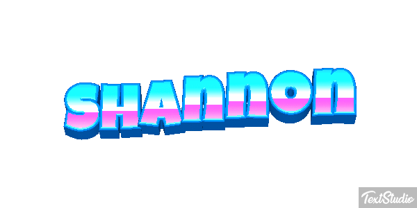 Shannon Text effect