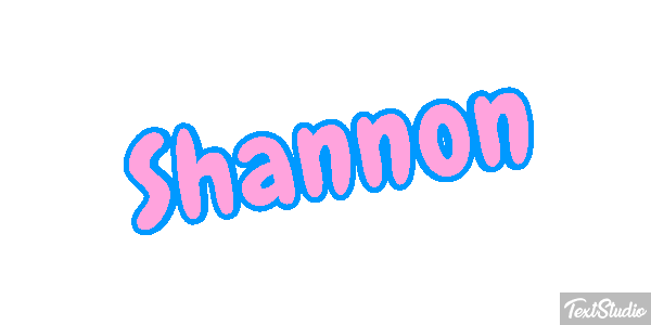 Shannon Text effect