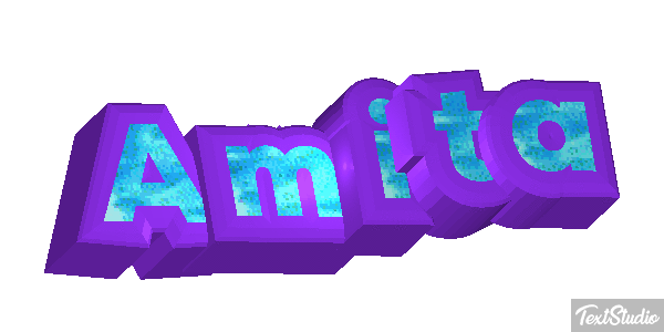 Amita Tekst effect