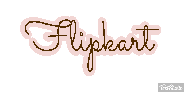 Flipkart テキスト効果