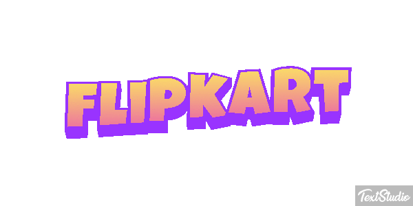 Flipkart テキスト効果