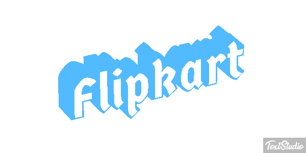 Flipkart テキスト効果