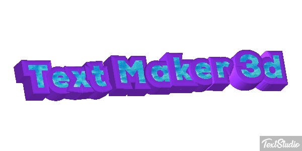 Text Maker 3d Effet de texte