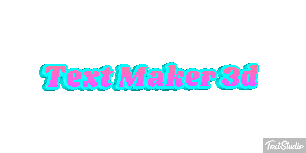 Text Maker 3d Effet de texte