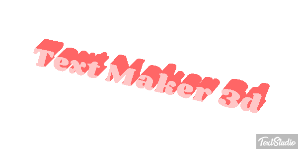 Text Maker 3d Effet de texte