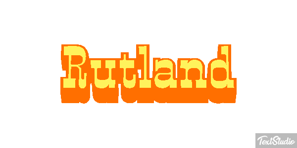 Rutland Efecto de texto
