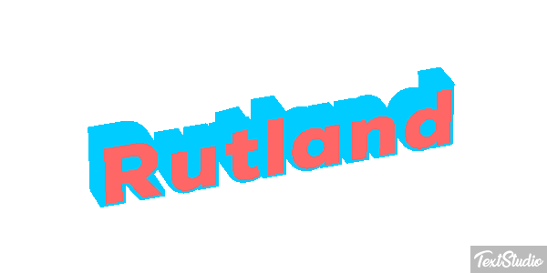 Rutland Efecto de texto