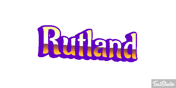 Rutland Efecto de texto