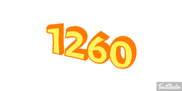 1260 Text effect