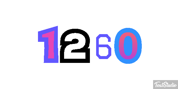 1260 Text effect