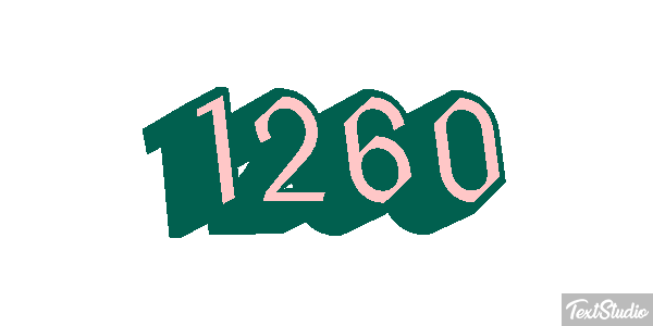 1260 Text effect