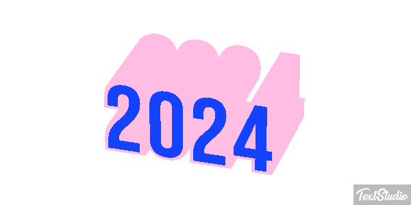 2024 Text effect