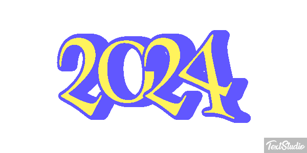 2024 Text effect