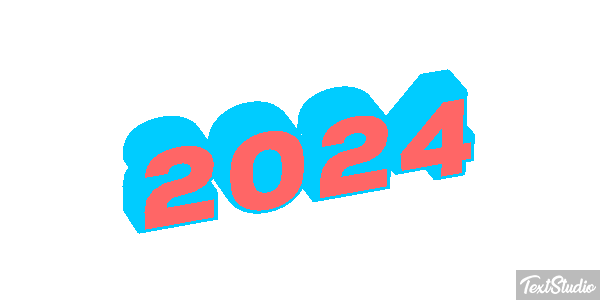 2024 Text effect
