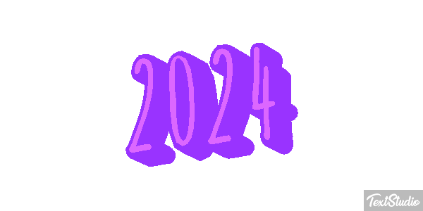 2024 Text effect