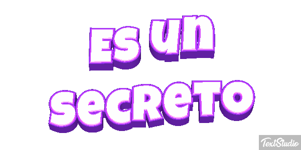 Es un secreto Текстовый эффект