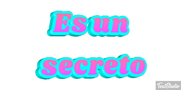 Es un secreto Текстовый эффект