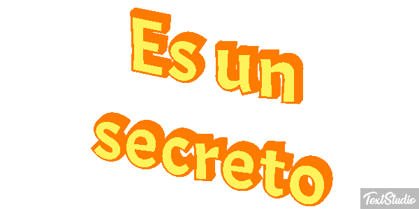 Es un secreto Текстовый эффект