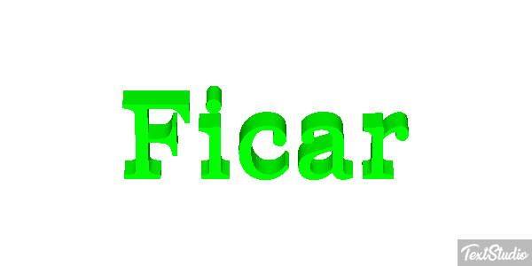 Ficar Efeito do texto