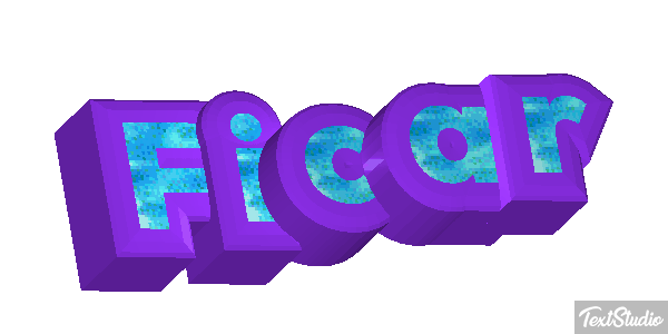 Ficar Efeito do texto