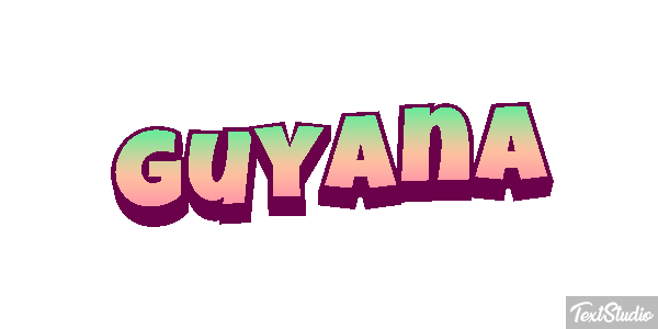 Guyana Текстовый эффект