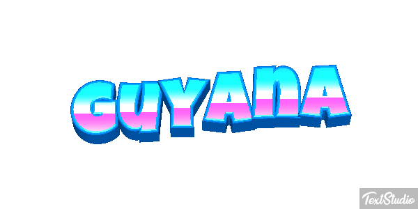 Guyana Текстовый эффект