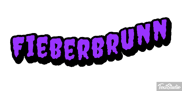 Fieberbrunn Efeito do texto