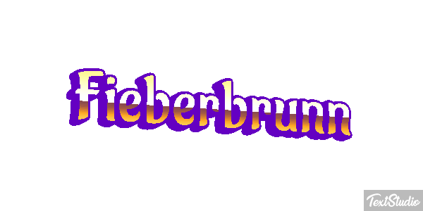 Fieberbrunn Efeito do texto