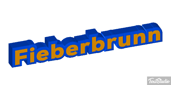 Fieberbrunn Efeito do texto