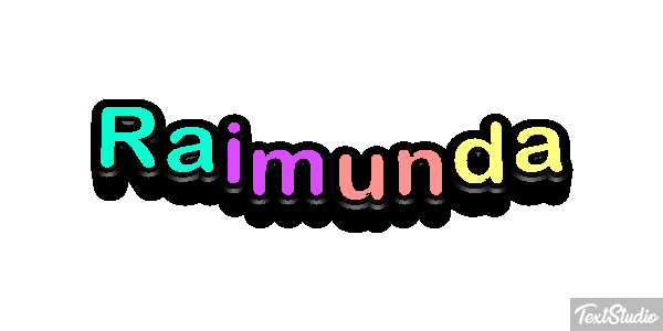 Raimunda Efecto de texto